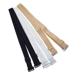 1PAIR Victoria’s Secret Adjustable Bra Strap Replacement BEIGE, WHITE OR BLACK